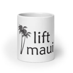 Lift Maui - White glossy mug